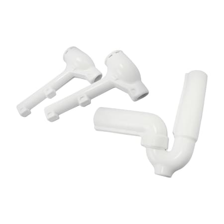 Plumb Pak Keeney Satin White Safety Guard Kit Polyurethane 6 in. H X 7 in. L K502KN